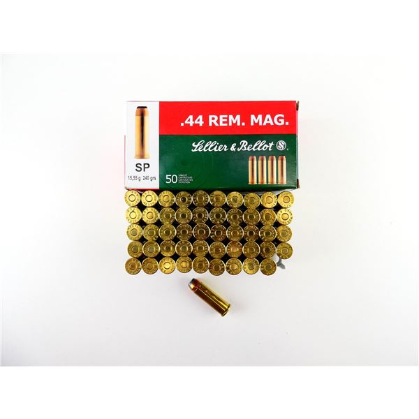 SELLIER & BELLOT .44 REM MAG AMMO LOT