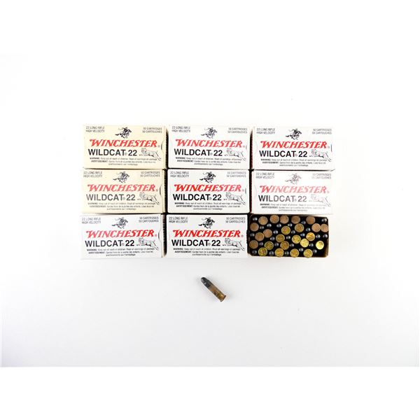 WINCHESTER WILD CAT .22 LR AMMO LOT