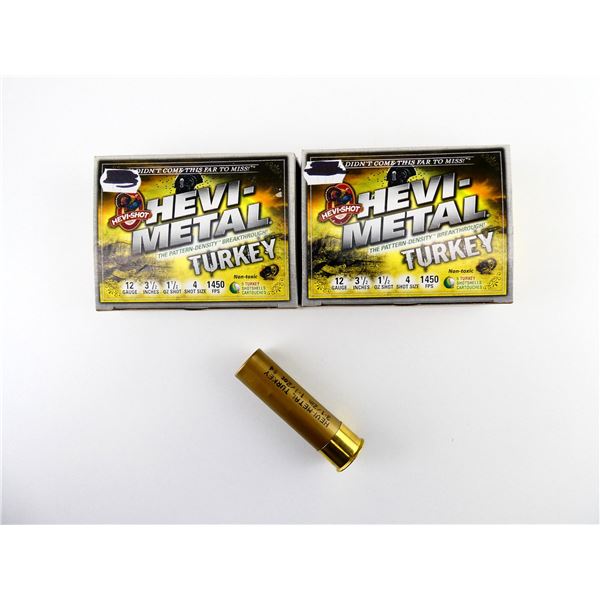 HEVI-SHOT HEVI-METAL 12 GAUGE 3 1/2" SHOT SHELL AMMO LOT