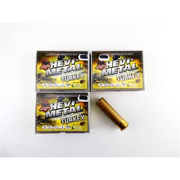 HEVI-SHOT HEVI-METAL 12 GAUGE 3 1/2" SHOT SHELL AMMO LOT