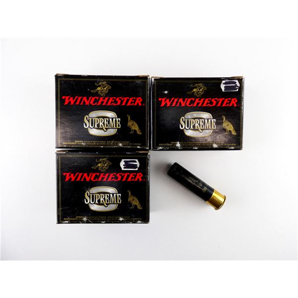 WINCHESTER SUPREME 12 GAUGE 3 1/2" SHOT SHELL AMMO LOT