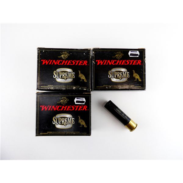 WINCHESTER SUPREME 12 GAUGE 3 1/2" SHOT SHELL AMMO LOT