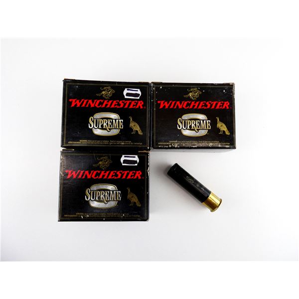 WINCHESTER SUPREME 12 GAUGE 3 1/2" SHOT SHELL AMMO LOT