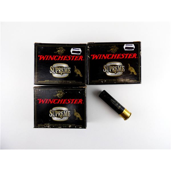 WINCHESTER SUPREME 12 GAUGE 3 1/2" SHOT SHELL AMMO LOT