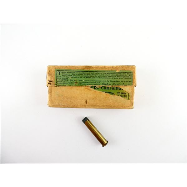 COLLECTIBLE PRIMED AND NON-PRIMED WINCHESTER .38-55 WIN BRASS CASES LOT