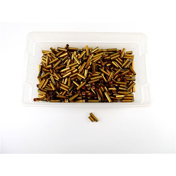PRIMED / NON-PRIMED ASSORTED .30 CARBINE AND NEW 9MM LUGER BRASS CASES LOT