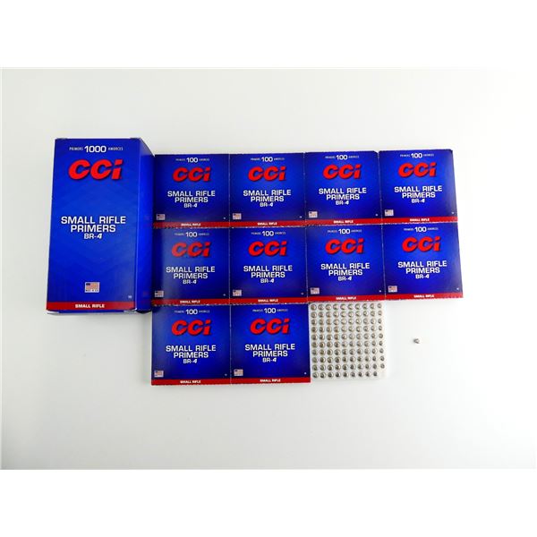 CCI BR-4 SMALL RIFLE PRIMERS LOT