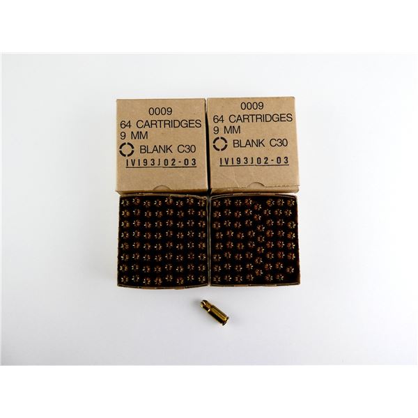 CANADIAN MILITARY 9MM LUGER BLANKS LOT