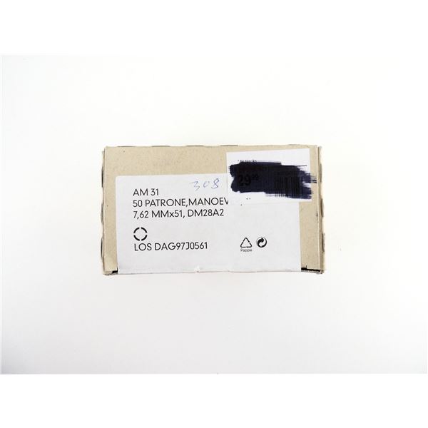 GERMAN MILITARY 7.62X51MM BLANKS LOT