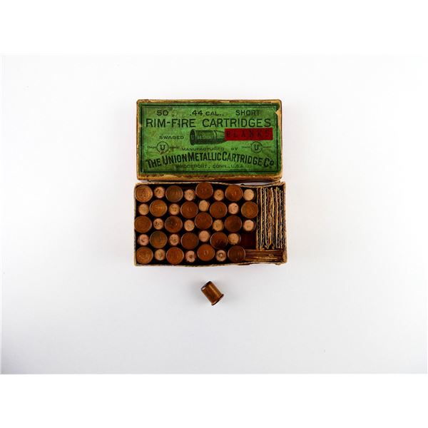 COLLECTIBLE UMC .44 CALIBER SHORT RIM-FIRE BLANKS LOT