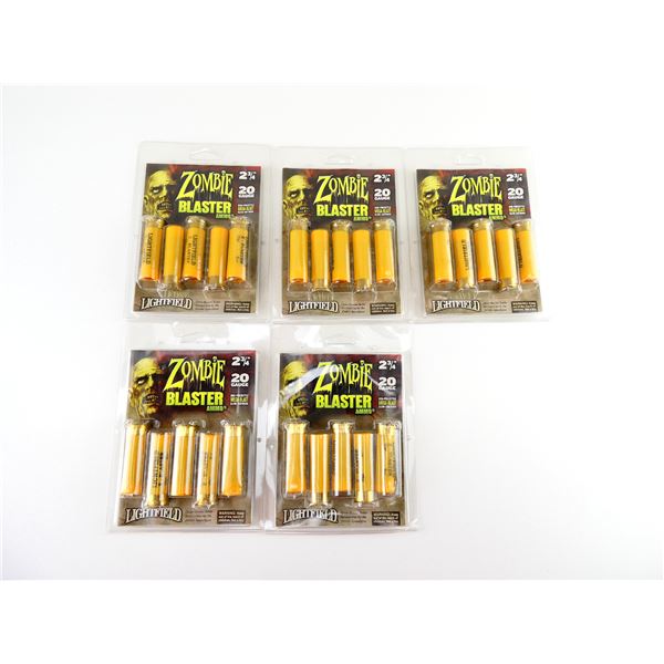LIGHTFIELD ZOMBIE BLASTER 20 GAUGE 2 3/4' BLANKS LOT