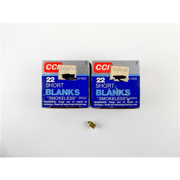 CCI .22 SHORT BLANKS LOT