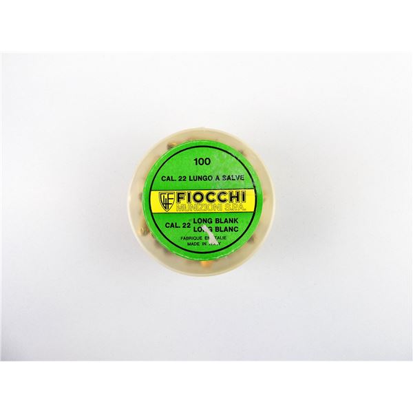 FIOCCHI .22 LONG BLANKS LOT