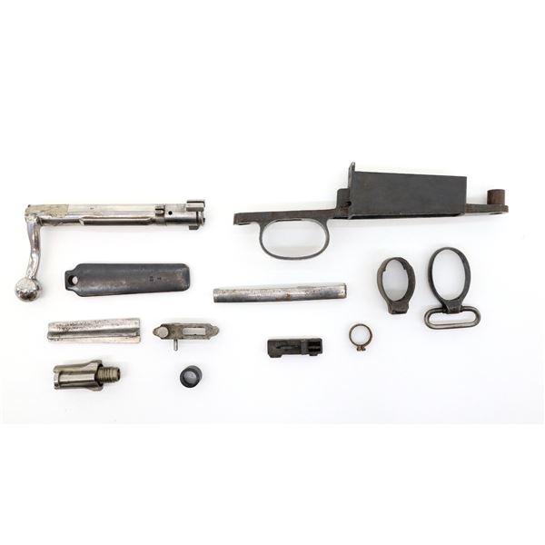 SWEDISH MAUSER 6.5X55MM PARTS LOT