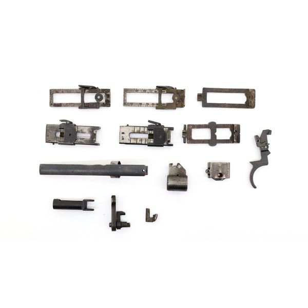 ASSORTED MILITARY RIFLE PARTS LOT
