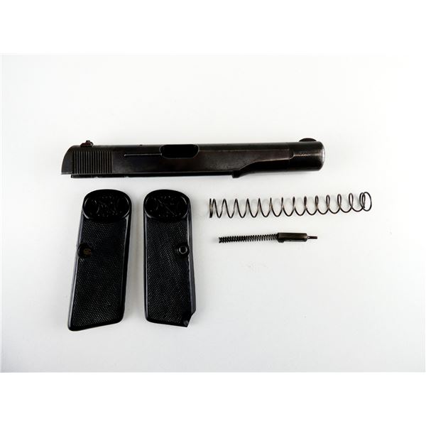 FN BROWNING 1922 7.65MM PISTOL SLIDE AND PARTS LOT