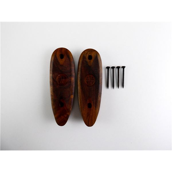 BERETTA RIFLE WOOD BUTT PLATE LOT