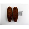 Image 2 : BERETTA RIFLE WOOD BUTT PLATE LOT