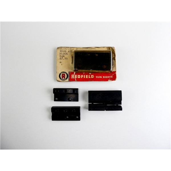 REDFIELD OLYMPIC & INTERNATIONAL PEEP SIGHT BASE LOT