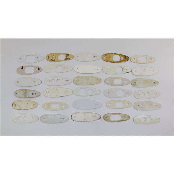 ASSORTED BUTT PLATE SPACERS LOT
