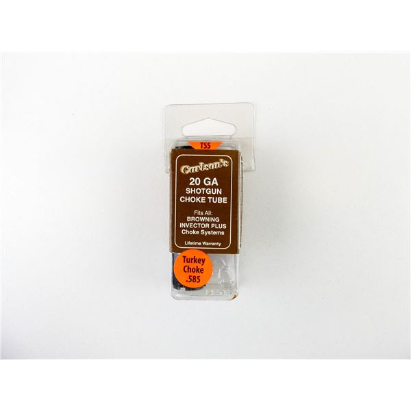CARLSON'S BROWNING INVECTOR PLUS 20 GAUGE TURKEY EXTENDED CHOKE TUBE
