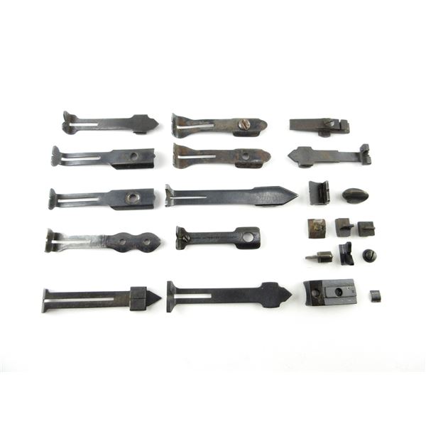 ASSORTED GUNSMITH / HOBBYIST FRONT AND REAR SIGHT LOT