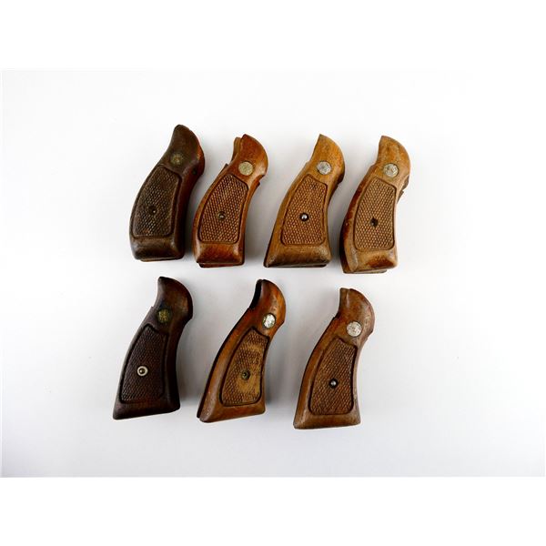 SMITH & WESSON MEDIUM FRAME REVOLVER GRIP LOT