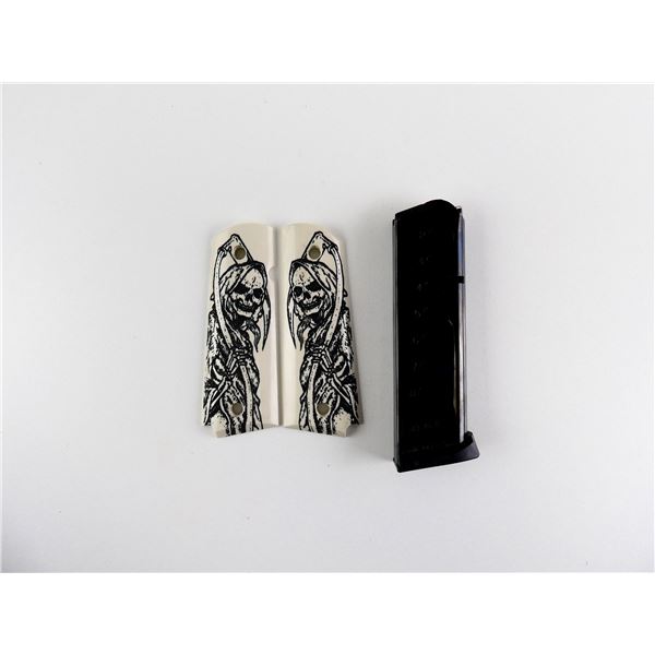 ACT-MAG 1911 .45 ACP MAGAZINE AND HOGUE 1911 GRIPS LOT