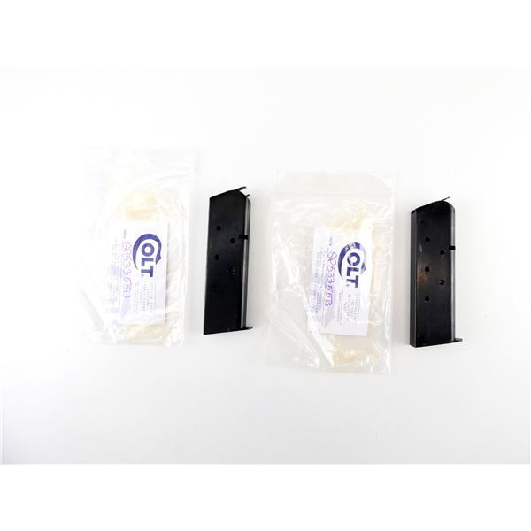 COLT GOVERNMENT COMMANDER 1911 .45 ACP MAGAZINE LOT