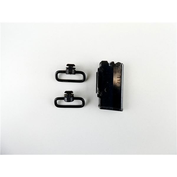 MOSSBERG 340 SERIES .22 LR MAGAZINE AND SWIVEL LOT