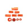Image 2 : ASSORTED AIRSOFT RIFLE FLASH HIDERS LOT