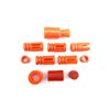 Image 1 : ASSORTED AIRSOFT RIFLE FLASH HIDERS LOT
