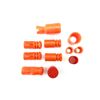 Image 2 : ASSORTED AIRSOFT RIFLE FLASH HIDERS LOT
