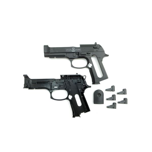 SKELETON SIDEARMS BERETTA 92 AIRSOFT PISTOL PARTS LOT