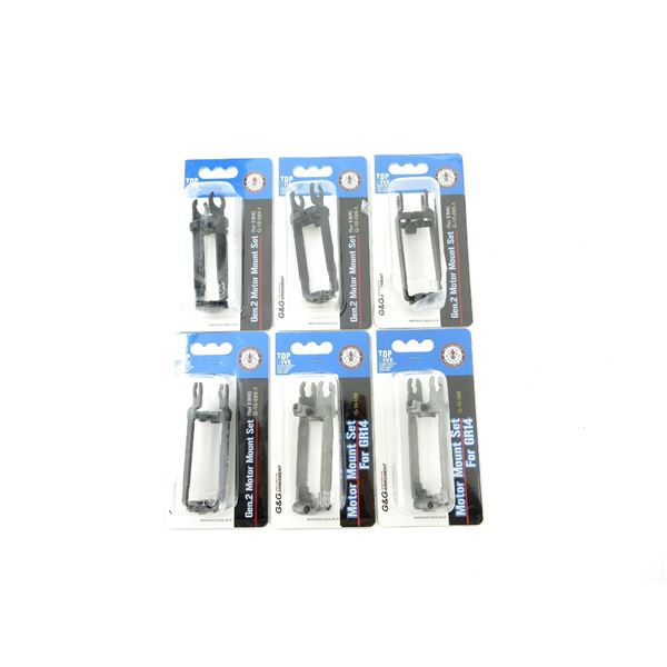 G&G ARMAMENT MOTOR MOUNT SETS GEN.2 FOR ERB AIRSOFT RIFLES LOT