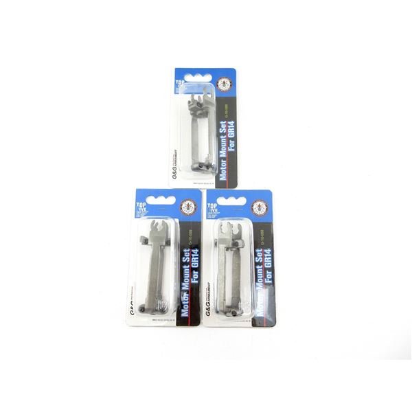 G&G ARMAMENT MOTOR MOUNT SETS FOR GR14 AIRSOFT RIFLES LOT