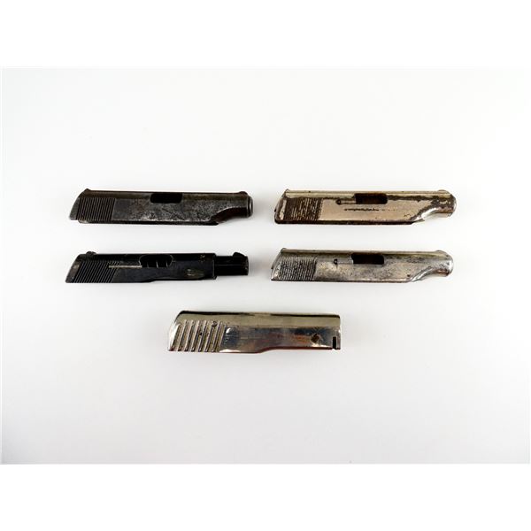 ASSORTED WALTHER SEMI-AUTO PISTOL SLIDE LOT