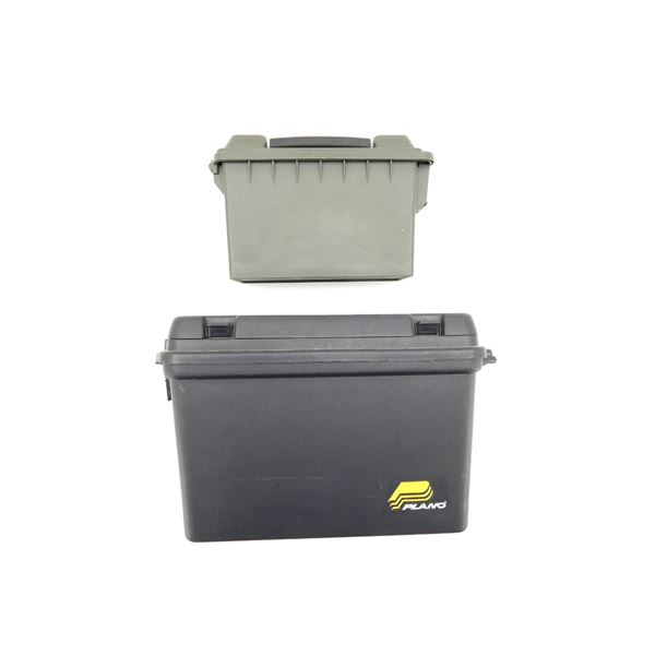 DRY/AMMO BOXES LOT