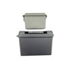 Image 2 : DRY/AMMO BOXES LOT