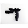 Image 2 : TACTICAL LED WEAPON LIGHT FOREGRIP FLASHLIGHT WITH RED LASER