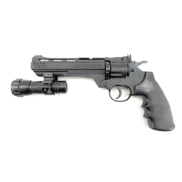 CROSMAN VIGILANTE .177 CAL PELLET AND 4.5MM CAL BB REVOLVER