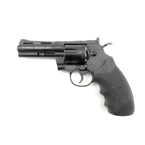 KWC SWISS & ARMS .357 .177 CAL PELLET AND 4.5MM CAL BB REVOLVER