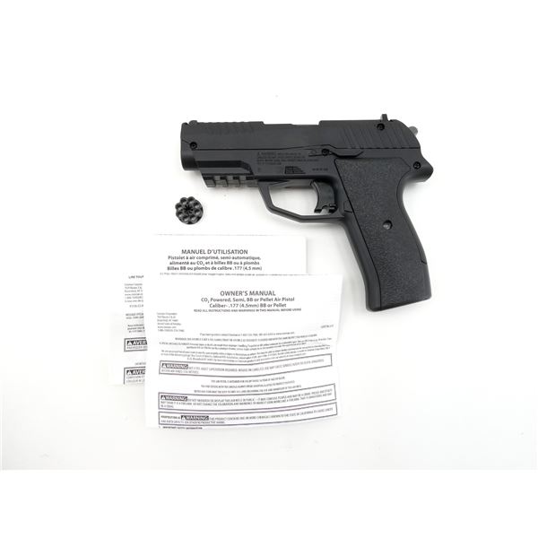 CROSMAN ICEMAN .177 CAL PELLET AND 4.5MM CAL BB AIR PISTOL / ETC. LOT