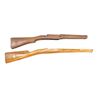 Image 1 : ASSORTED BRITISH ENFIELD P14 SPORTER STOCK AND SWEDISH MAUSER SPORTER STOCK LOT