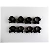 Image 2 : ASSORTED UNKNOWN SCOPE RINGS LOT