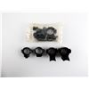 Image 1 : ASSORTED UNKNOWN SCOPE RINGS LOT