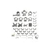 Image 1 : ASSORTED SCOPE RING PARTS / ETC. LOT