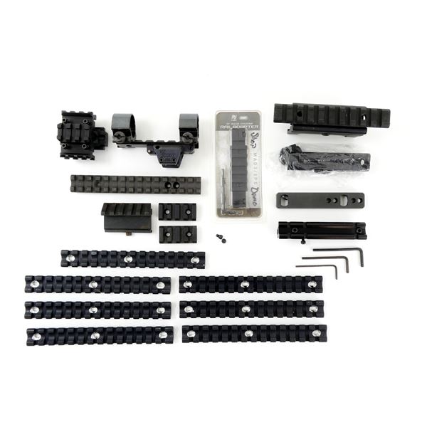 ASSORTED SCOPE RAIL MOUNT LOT