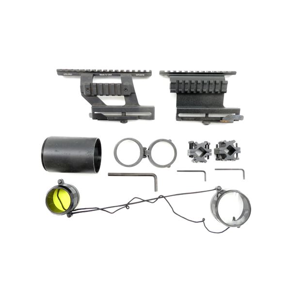 UNKNOWN QUICK DETACH SCOPE MOUNT / ETC. LOT