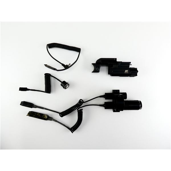 ASSORTED LED FLASHLIGHT ATTACHMENT / ETC. LOT